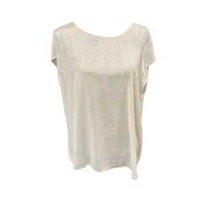 Chicos Short Sleeve blouse Size 3 Plus‎ Size